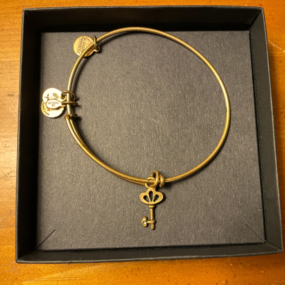 Alex and Ani key bracelet